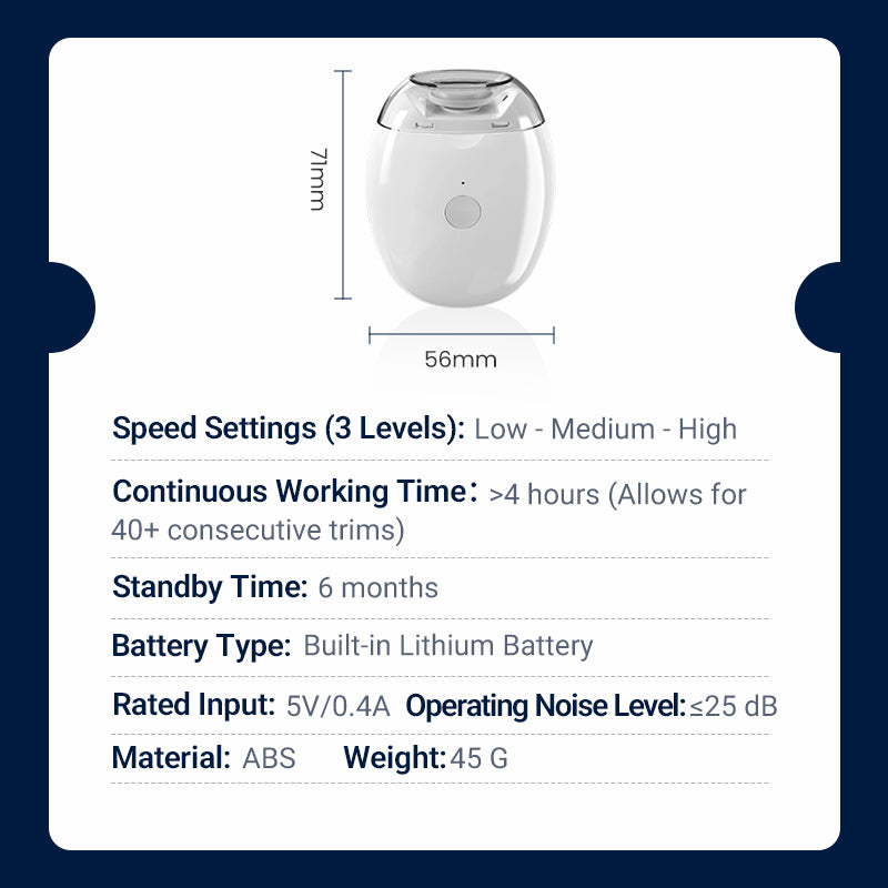 💅✨Electric Nail Trimmer That Won’t Nick Skin for Adults and Children👶🔧