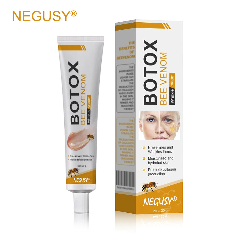(Made and Shipped from USA) 🧑‍⚕️NEGUSY® Botox Bee Venom Wrinkle Removal Cream