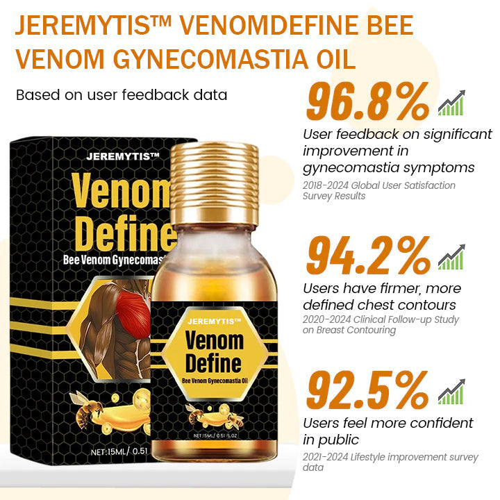 JEREMYTIS™ Venom Define Bee Venom Gynecomastia Oil